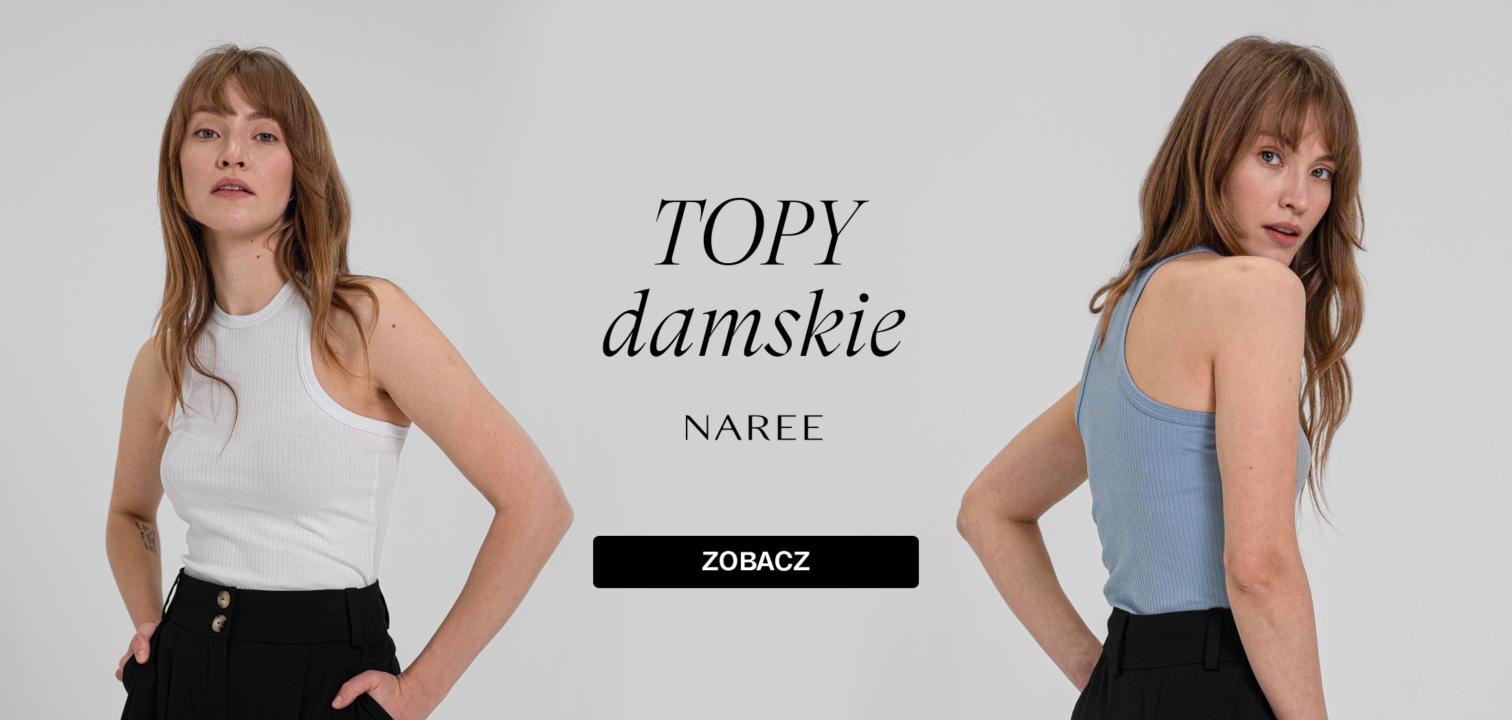 topy z dekoltem halter